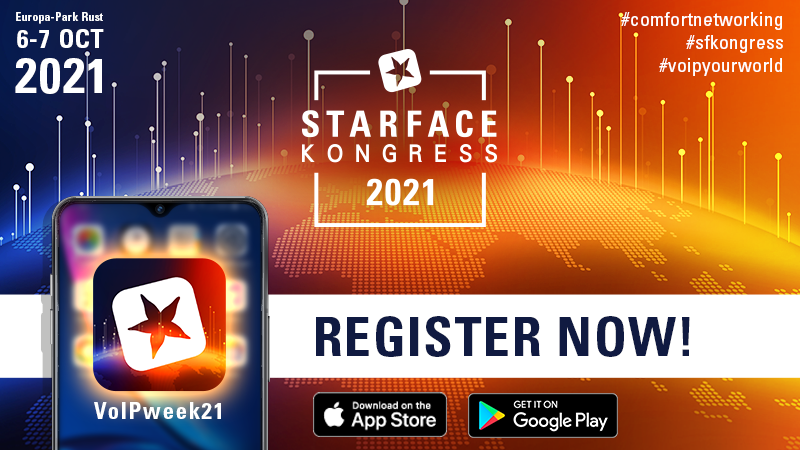 Register now for the STARFACE Kongress 2021