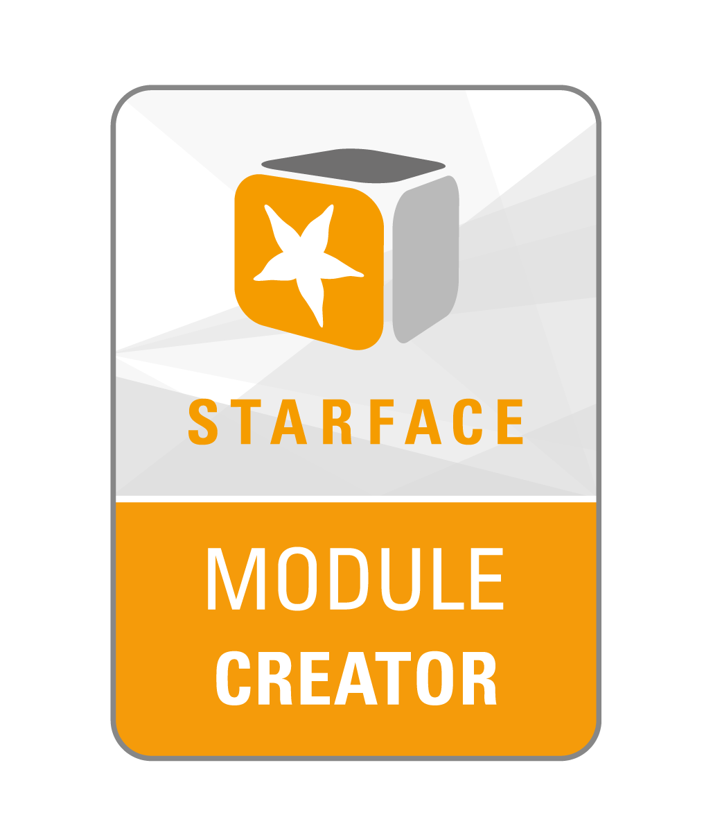 logo starface module creator partner