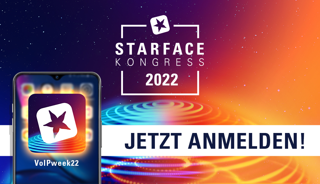 STARFACE Kongress 2022 Anmeldung